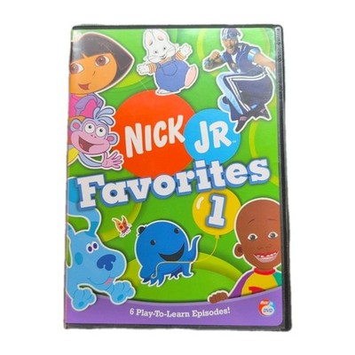 Nick Jr. Favorites - Vol. 1 (DVD, 2005) Nickelodeon OOP RARE HTF