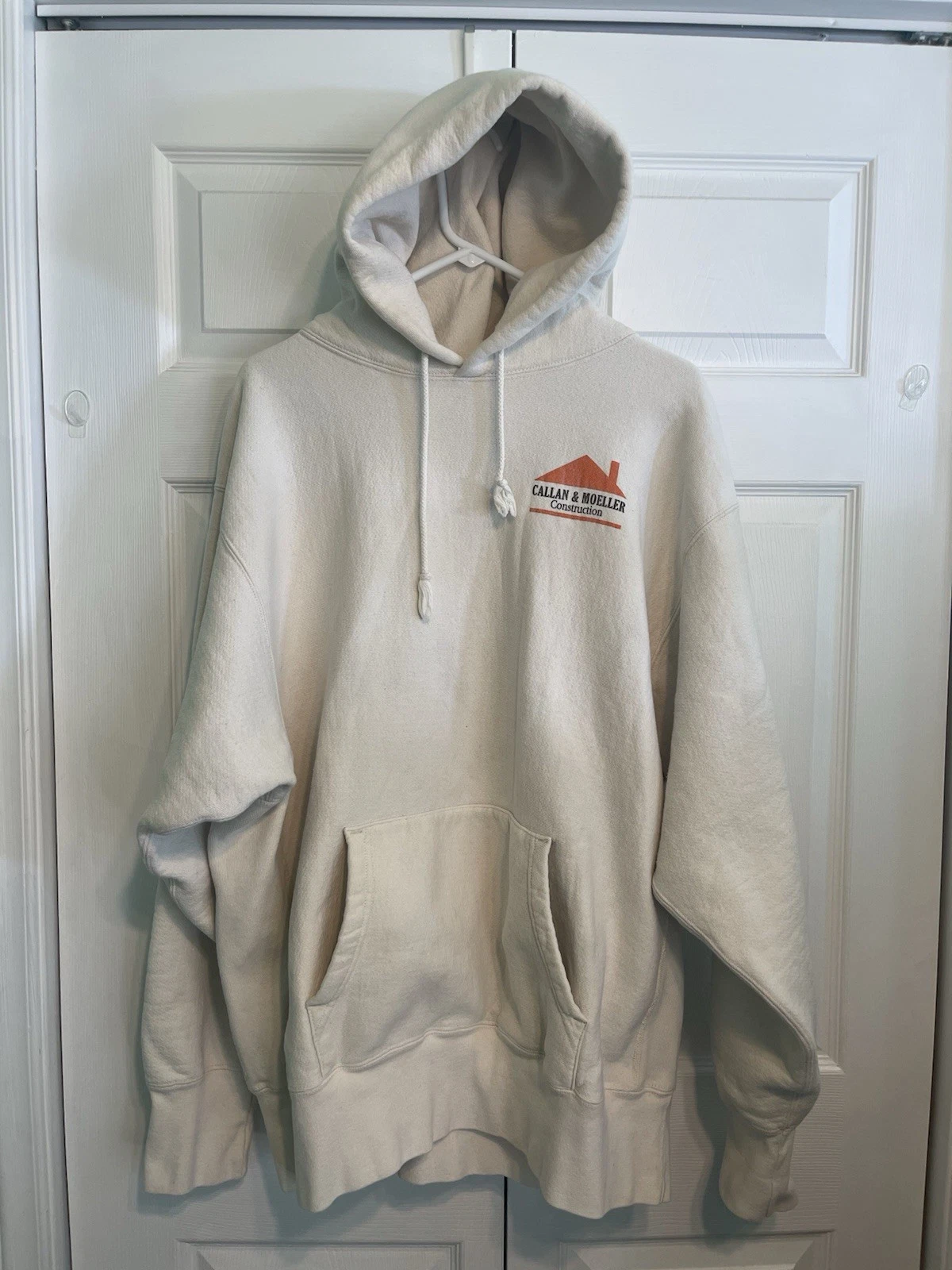 Vintage 90s Camber Thermal Lined Off White Construction Hoodie Men’s 2XL
Opens in a new window or ta