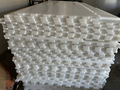 Interlocking HDPE Synthetic Ice Panels ~830 sq ft + 35-40 Skates + 20-25 Helmets
