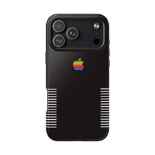 Apple Retro Black Edition iPhone Tough Case