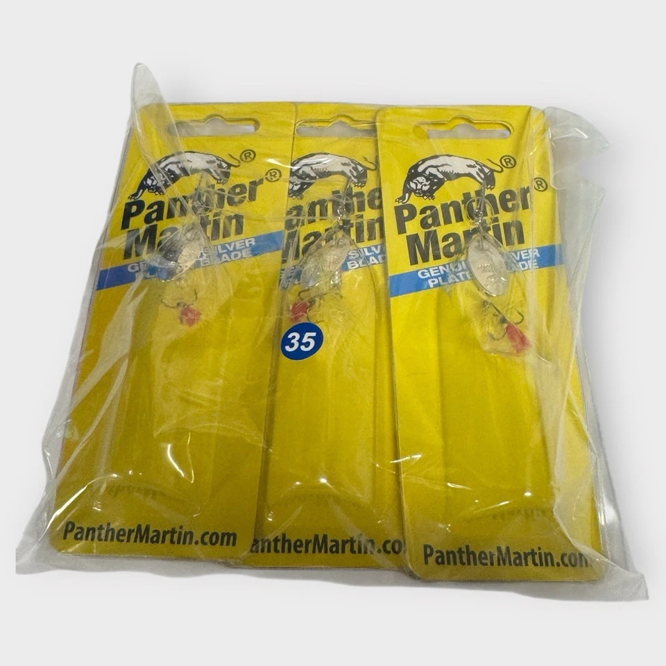 Spinners Panther Martin 1/32 oz. Lote de 6 señuelos de pesca trucha mierda lubina LOTE DE 6 Foto 3 de 3