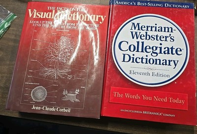 1 Merriam-Webster's  Dictionary #11.  The Facts On File Visual Dictionary. Both