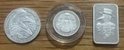 LOT OF 3 RECKLESS METALS AND TORMINT .999 FINE SILVER ROUNDS