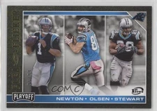 2017 Panini Playoff Flea Flicker 1st Down 95/99 Cam Newton Greg Olsen #19 fm0