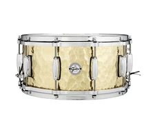 Gretsch Hammered Brass Snare Drum - 6.5x14"