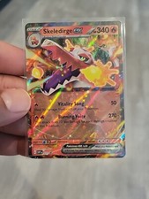 Pokemon Skeledirge ex SVP 034 Black Star Promo Ultra Rare Holo NM