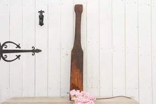 Ancient Thick Wood Loom Post