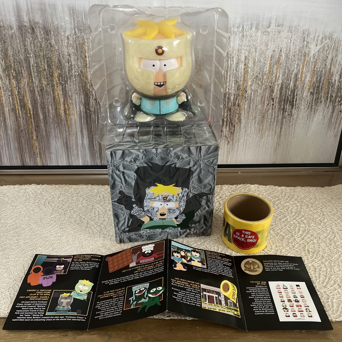 サウスパーク　South park バターズ(プロフェッサーカオス) フィギュア 2016 Kidrobot South Park Professor Chaos Butters Toy Figure