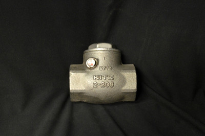 KITZ 2-200 2''  ~ 316 STAINLESS ~ THREADED CHECK VALVE