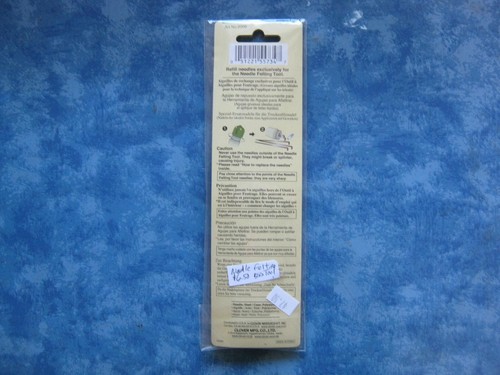 CLOVER FELTING TOOL HEAVY WEIGHT REFILL NEEDLES 5 PCS NIP H - Picture 4 of 4