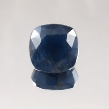 AAA CERTIFIED Natural Ceylon Blue Sapphire Loose Cushion Gemstone Cut 4.45 Ct