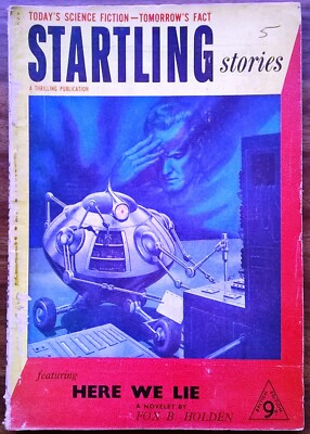 STARTLING STORIES, # 15, 1952. Science Fiction Magazine. Free UK p&p