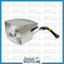 Fanale Faro Anteriore VINTAGE/CITY/OLANDA RMS Cromato BICI BICICLETTA CICLO MTB