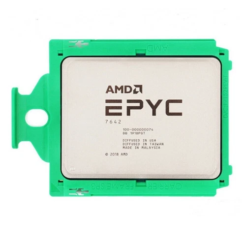 AMD EPYC 7642 Rome cpu processor 2.3GH 48 cores 96 threads 225w unlocked - Picture 1 of 2