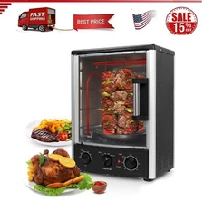 Multi-Function Grill Countertop Oven Tacos Pastor Trompo Rotisserie Machine NEW