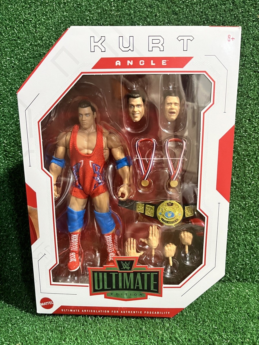 Mattel WWE Ultimate Edition 19 KURT ANGLE Wrestling Action Figure