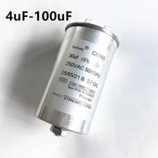 4-100uF CBB65 250VAC Air Conditioner Appliance Motor Run Start Capacitor Screw  