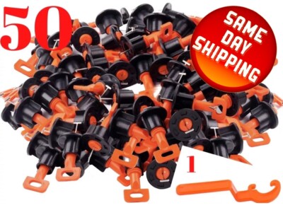 TILE T LEVELING SYSTEM KIT WITH 50PCS TILES T LEVELERS  & 1 SPECIAL WRENCHES