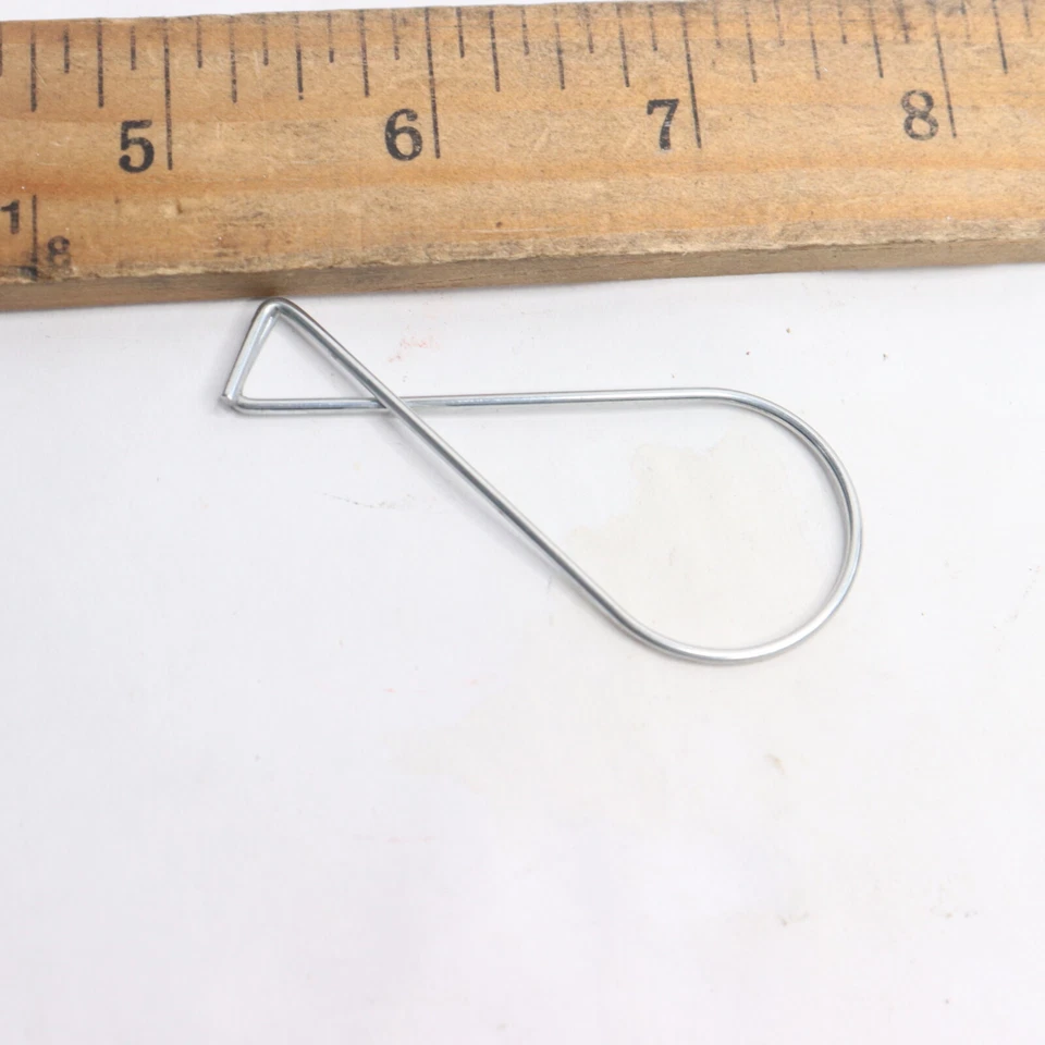 (30-Pk) Ceiling Grid Squeeze Clips Poster Hanger Display Hook Metal 1818902292 Foto 2 de 4