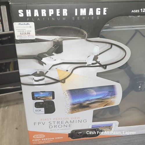 Sharper Image FPV Streaming Drone w/VR Headset 1st Person Viewing NIB RP $169.99 - Picture 2 of 3