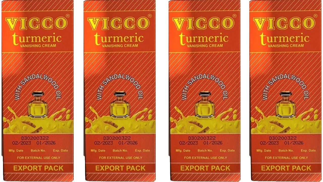 Vicco Skin Lightening Creams with Vitamins