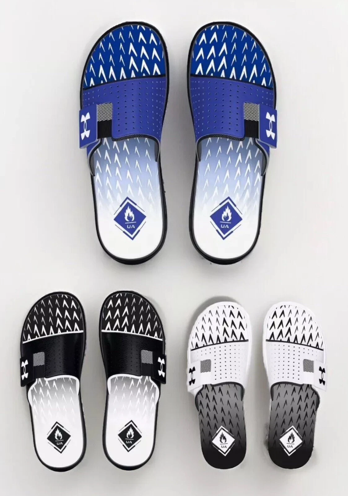 Under Armour Men's Mercenary Comfort Slides Sandals water friendly