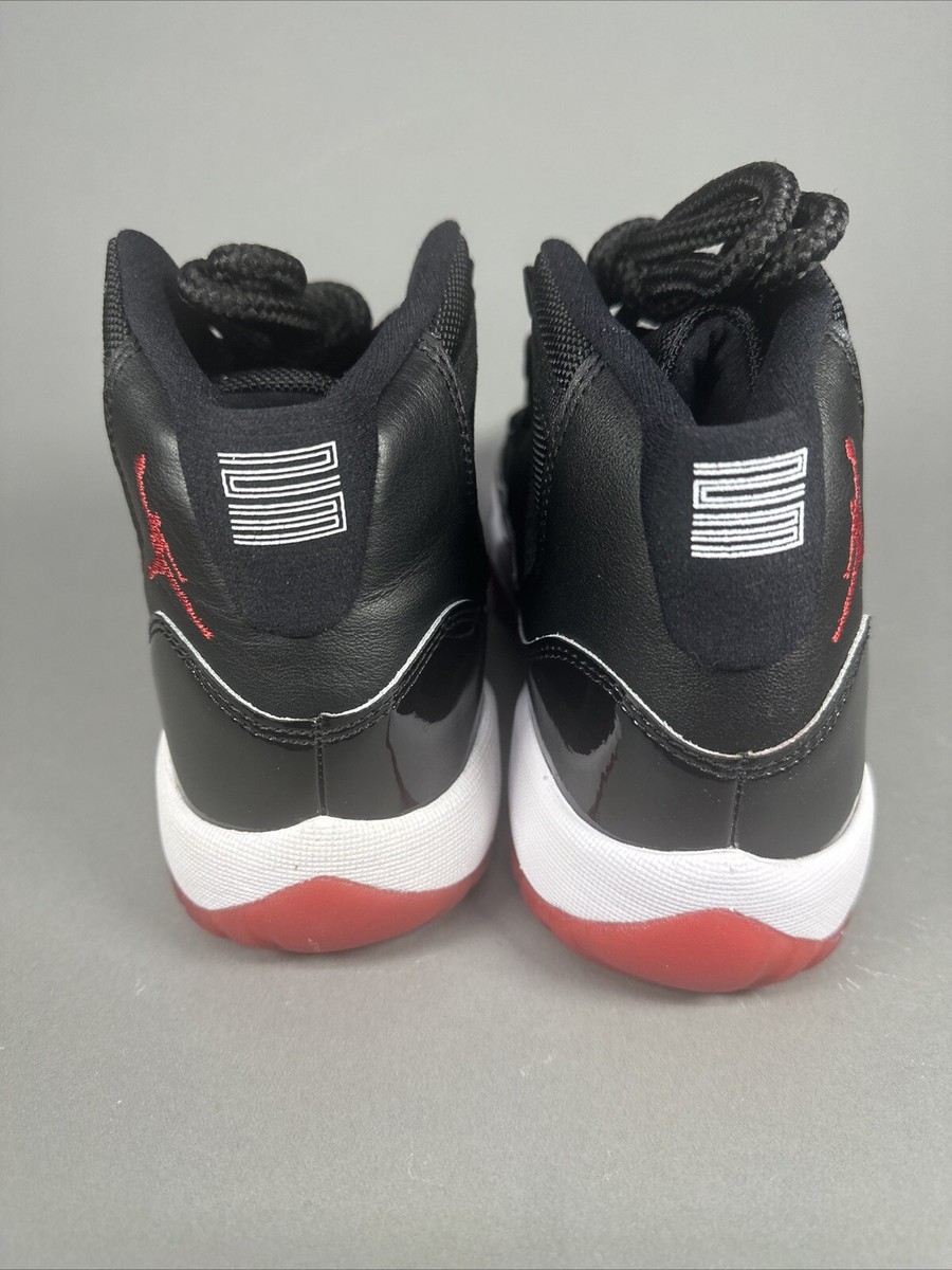 Nike Jordan 11 XI Retro Playoffs Bred 2019 GS 378038-061 Size 6Y