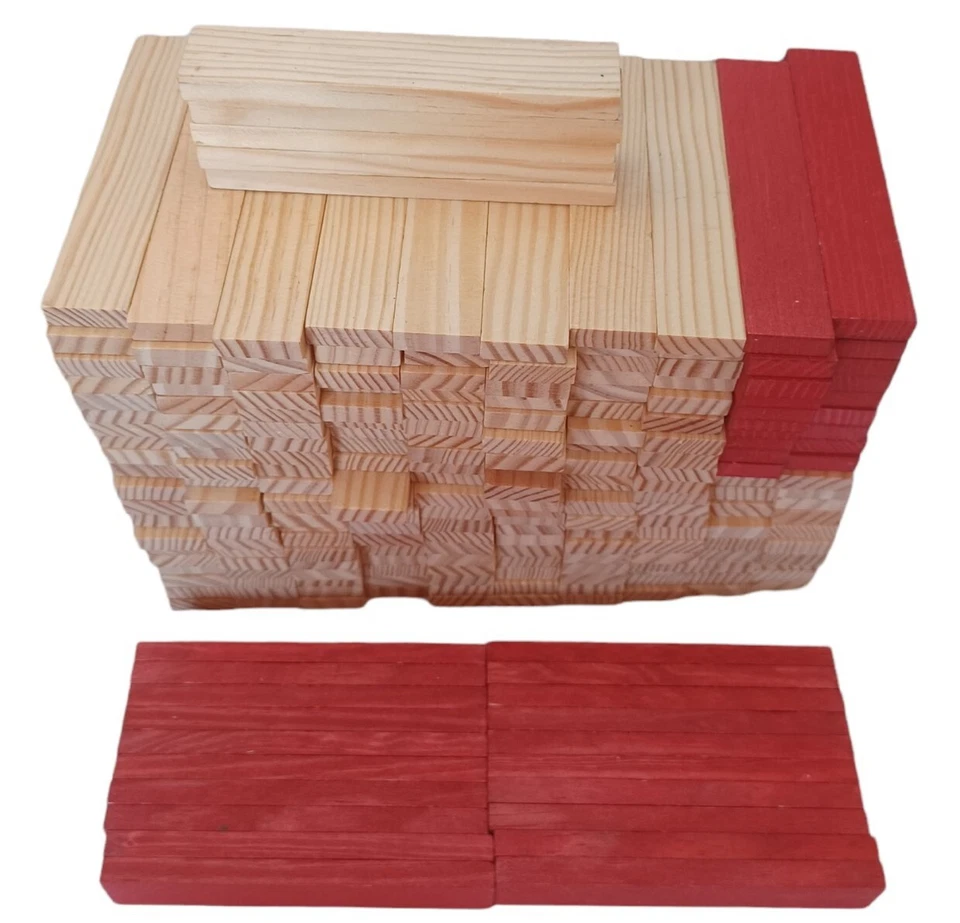 Kapla Building Block Set Wooden Pieces with Box Netherlands Toy 225 Blocks - Image 3 of 4