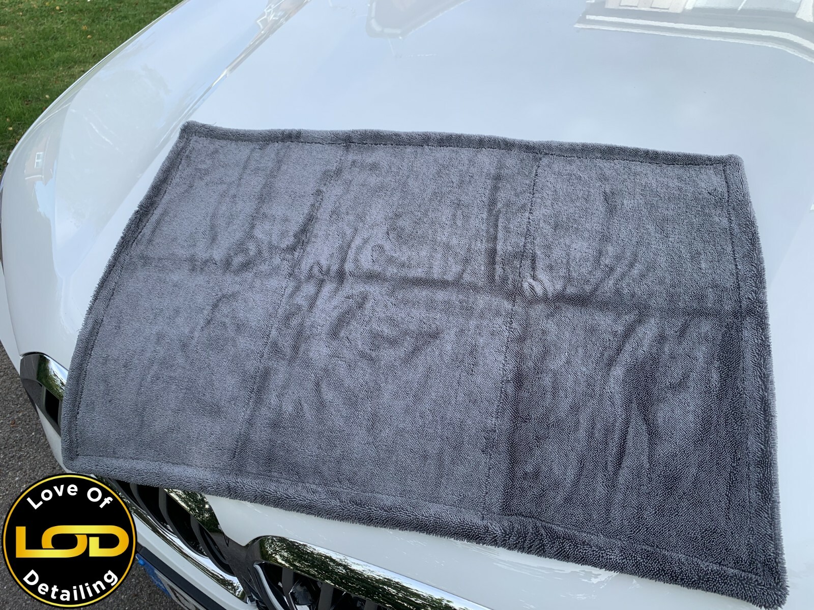 50 x 80cm 1400GSM XL Dual Twisted Loop Microfibre Double Sided Car