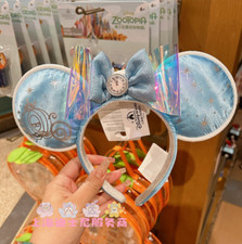 Disney-Parks Cinderella Minnie Mouse Mickey Ears Headband Disneyland 2025