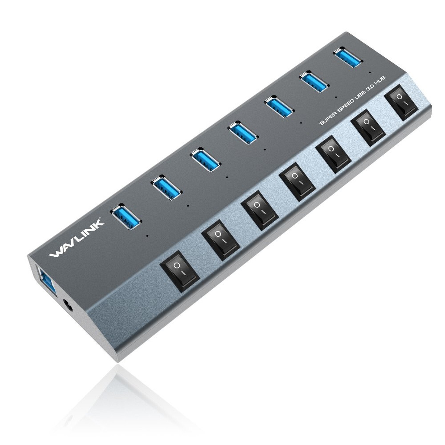 WAVLINK 7-Port USB 3.0 Hub with 48W Charging 5V/2.4A Per Port