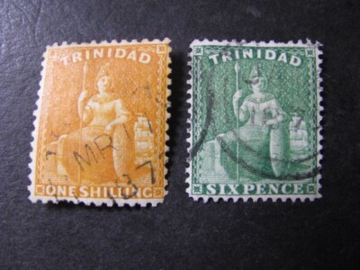 Trinidad Stamps 2 Assorted Stamps Lot | eBay