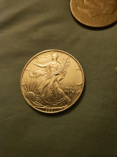 1993 Silver American Eagle BU 1 Oz $1 Dollar Coin Uncirculated US Mint Brilliant