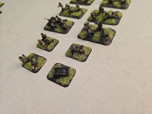 Lot of 12 Flames of War USA Platoon Painted FOW Battlegroup 15mm - Picture 10 of 10