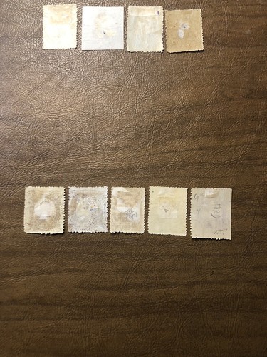 Mexico Stamps 133-138 140-141 And 143 With No Overprint Mint Hinged - Picture 5 of 5