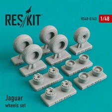 1/48 ResKit RS48-0163 Sepecat Jaguar wheels set 3D printed