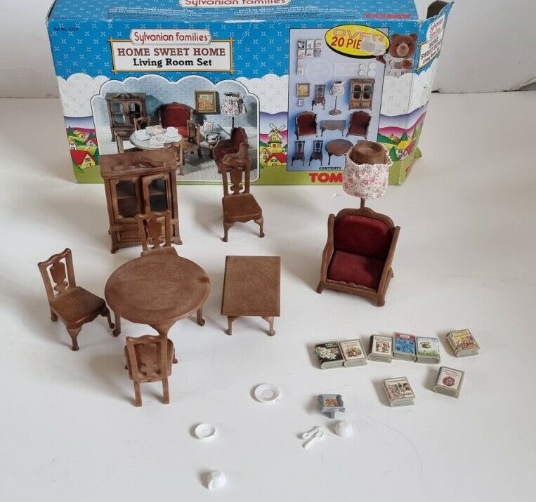 sylvanian families TOMY Home Sweet Home Living Room Set sylvanian families TOMY Home Sweet Home Living Room Set