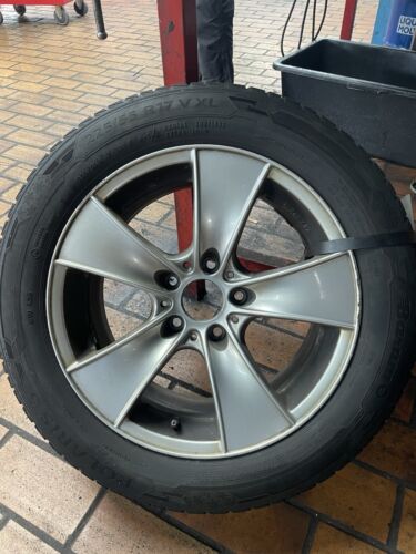 17 Zoll Felgen BMW F10 F11 Alufelgen 8x17 ET30 Winterreifen 225 /55 R 17 - Bild 3 von 8