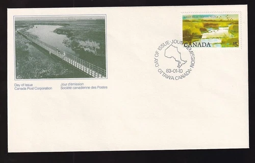 Canada FDC 1983 Point Pelee $5 National Park sc#937