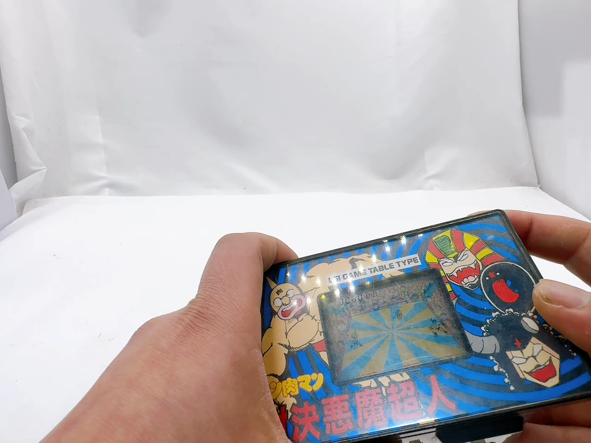 Bandai Kinnikuman Taiketsu Akuma Choujin LCD Tabletop Game 1983