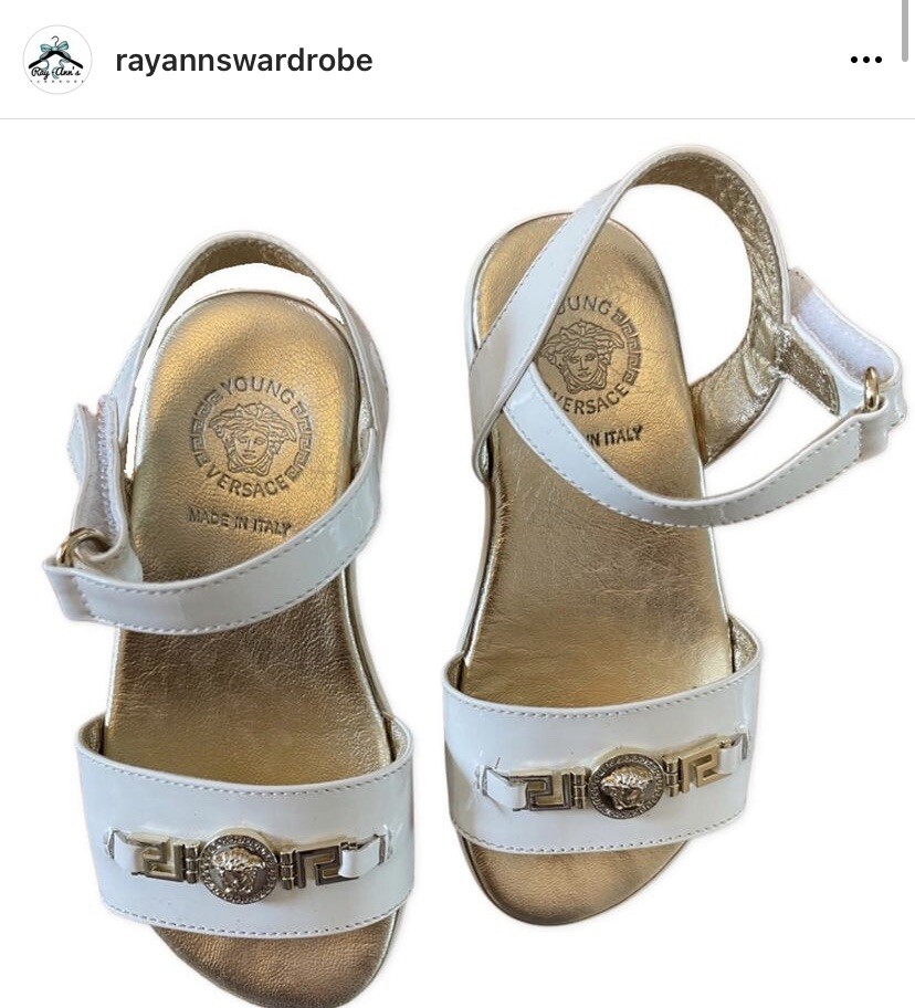 VERSACE★素敵！Medusa Women's Beige Sandals Versace Medusa '95 wedge sandals for Women - Beige in UAE