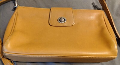 VTG Coach #9154 Legacy Crossbody Turnlock Small Leather bag | eBay