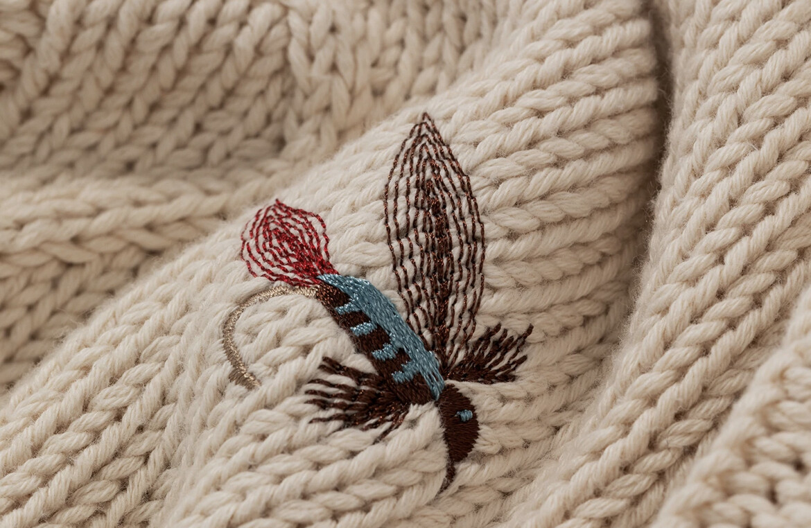 NEW Aime Leon Dore ALD / Woolrich Flies Sweater XL cream | eBay