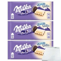 Milka Oreo White 3Er Pack 3X100G Tafel Usy Block