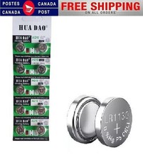 LR1130 Battery AG10 189 LR54 1.5V Alkaline Batteries Pack of 10