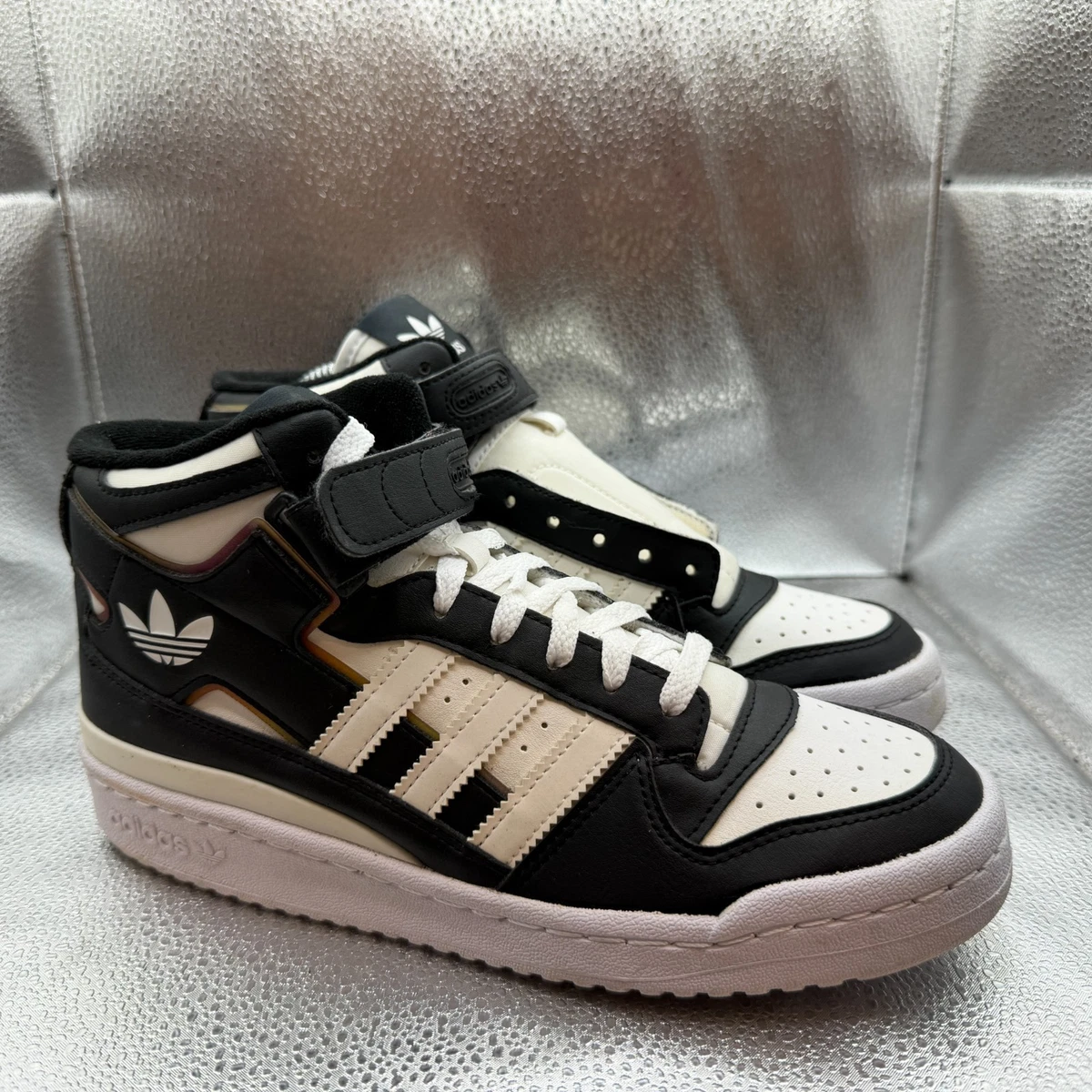 adidas Forum Mid Black | eBay