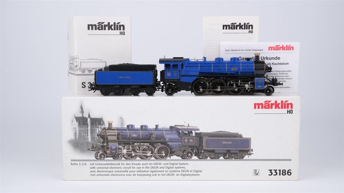 Märklin H0 33186 Schlepptenderlokomotive S3/6 3673 K.Bay.Sts.B. Wechselstrom Del | Condition: Gebraucht