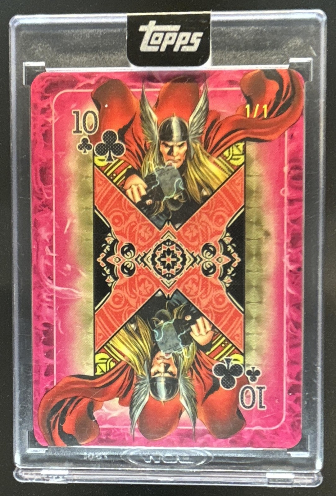 2025 Topps Marvel Thor Superfractor 10 Clubs #1/1