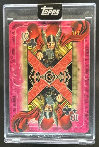 2025 Topps Marvel Thor Superfractor 10 Clubs #1/1