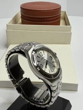 EBEL Sport Wave Men’s Watch 9955K41 Swiss Made Quartz Date Silver Dial 40mm 